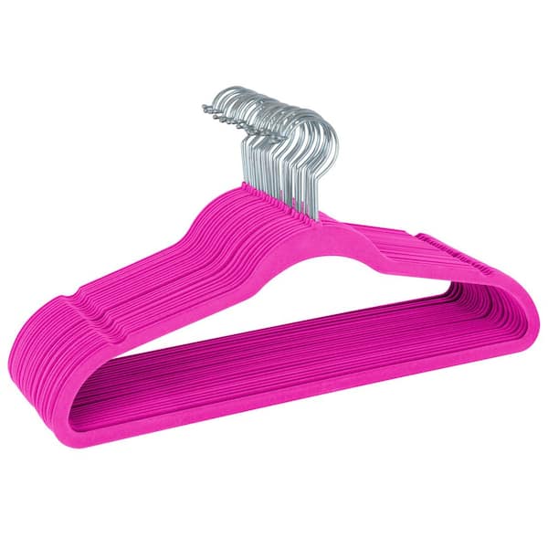 Pink Velvet Hangers 25-Pack