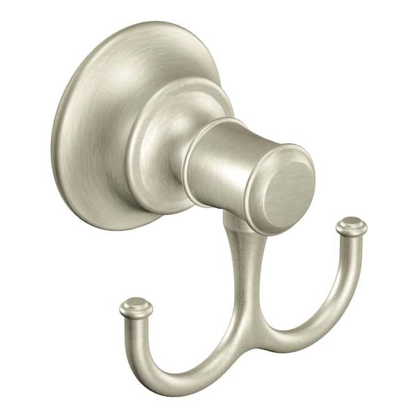 MOEN Ashville J-Hook Robe/Towel Hook in Brushed Nickel