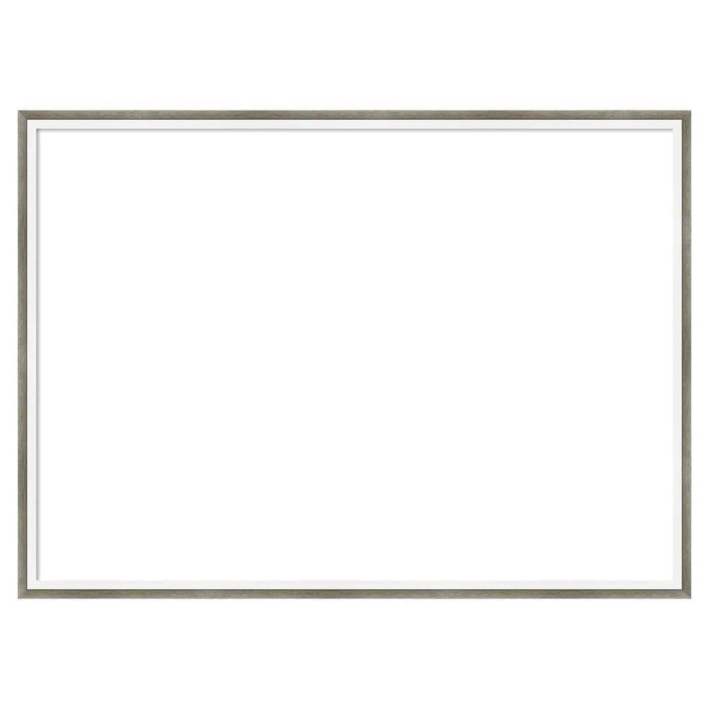 Lucie Silver White 29 in. x 21 in. Wood Framed Dry Erase Magnetic Memo Board price history on PriceWatchPro