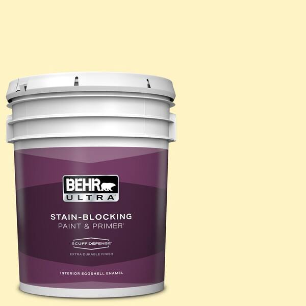 BEHR ULTRA 5 gal. #P310-2 Natural Light Extra Durable Eggshell Enamel Interior Paint & Primer