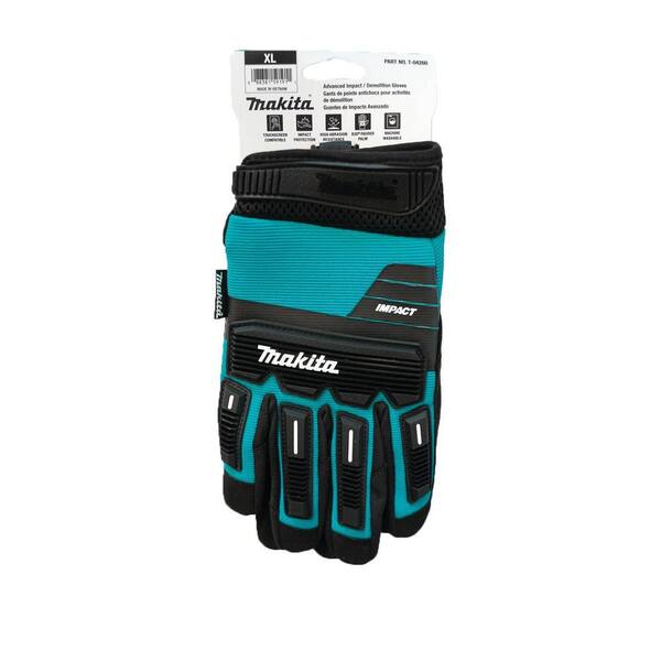 Makita Advanced Ansi 2 Impact-Rated Demolition Gloves (Large)