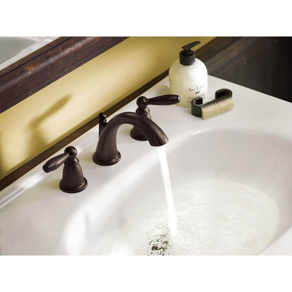 Elegant Brantford Oil-Rubbed Bronze High-Arc Bathroom Faucet