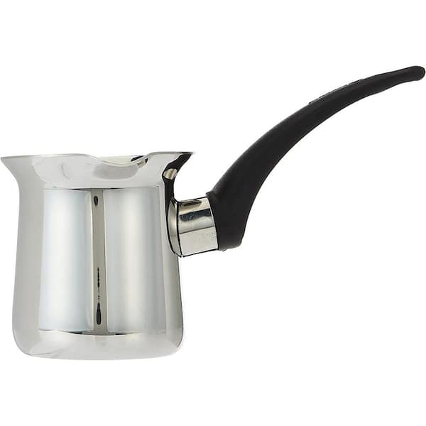 LEXI HOME High Quality Stainless Steel Turkish Coffee Pot 24oz MW102724 -  The Home Depot