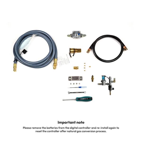 European Ledge Island Grill and Oven Natural Gas Conversion Kit