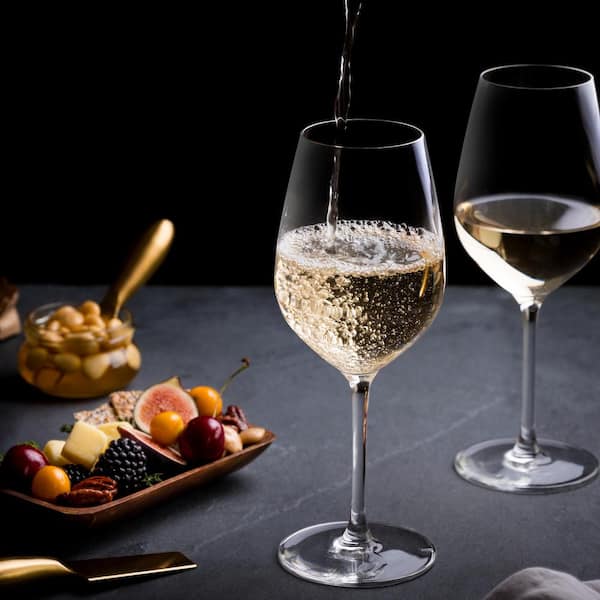 Riedel Wine Friendly White Wine, Champagne Glass Pair