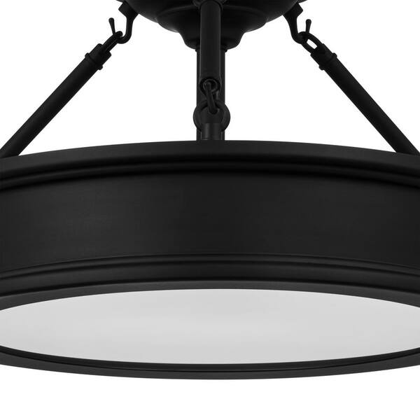 Home Decorators Collection Grafton 15 In 3 Light Coal Semi Flush Mount Ceiling 25955 - Home Decorators Collection Grafton Home Decorators Collection Grafton 15 In 3 Light Coal Semi Flush Mount Ceiling 25955 - Home Decorators Collection Grafton