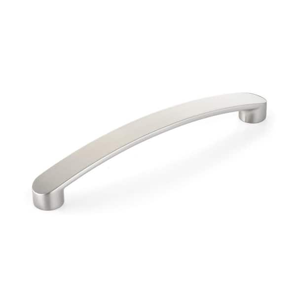 Richelieu Hardware Monterey Collection 6 5/16 in. (160 mm) Brushed Nickel Modern Cabinet Arch Pull