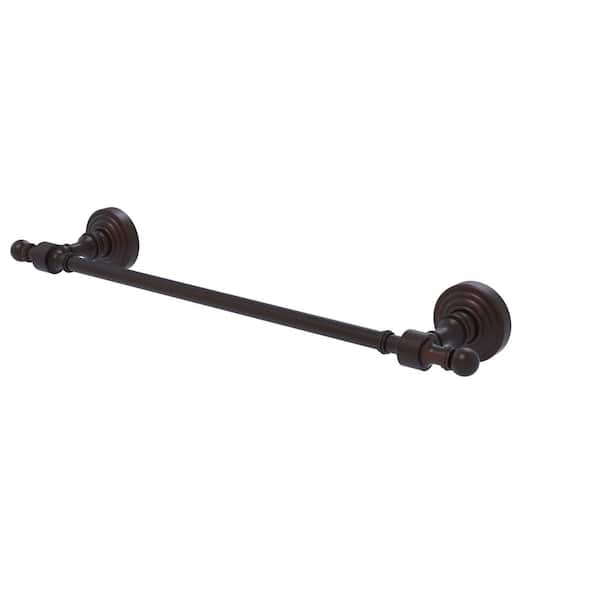 Allied Brass Retro Wave Collection 18 in. Wall Mounted Single Towel Bar in Venetian Bronze