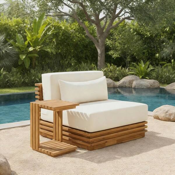 CHRISTOPHER KNIGHT HOME Primrose 2-Piece Acacia Wood Patio Outdoor