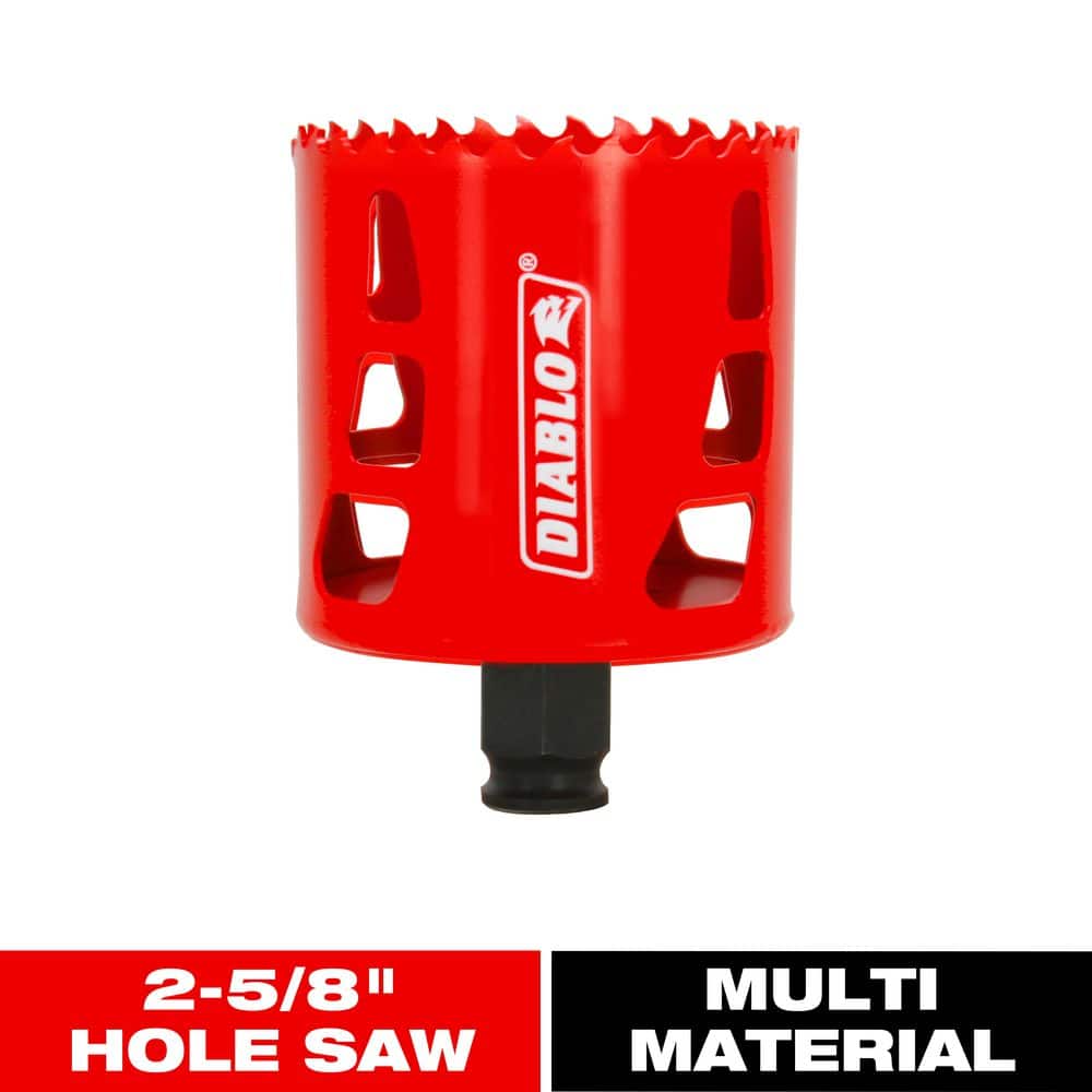 2-5/8 in. Bi-Metal Hole Saw with 2-3/8 in. Cutting Depth price history on PriceWatchPro