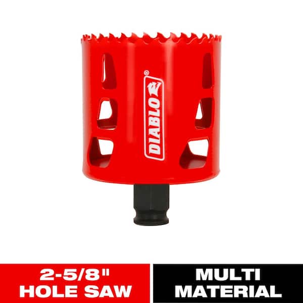 2-5/8 in. Bi-Metal Hole Saw with 2-3/8 in. Cutting Depth