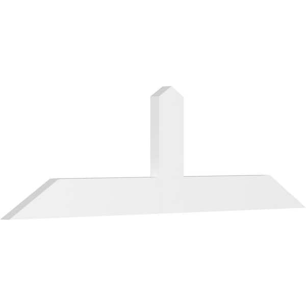 Ekena Millwork Portland 72 in. W x 21 in. H x 2 in. D Signature Polyurethane Bracket