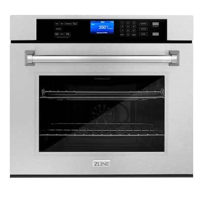 ZLINE 30 in. Professional Electric Single Wall Oven with Self Clean in DuraSnow Stainless Steel