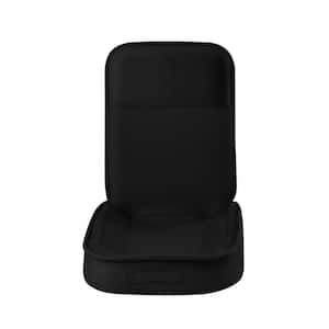 Keandre Black Polyester Chair Foldable