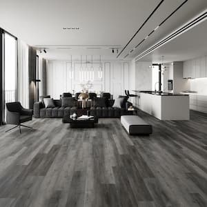 Urban Still Water 12 MIL x 7.2 in. W x 48 in. L Click Lock Waterproof Luxury Vinyl Plank Flooring (24 sqft/case)