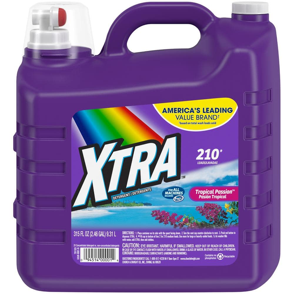 UPC 094514000014 product image for Xtra 315 oz. Tropical Passion Liquid Laundry Detergent | upcitemdb.com