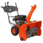 26 in. 212 cc Two-stage Self-propelled Gas Snow Blower with Push-button Electric Start and Headlight
