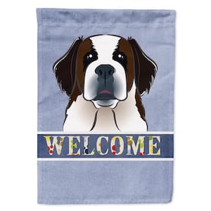 Multicolor Large Caroline's Treasures BB5547CHF Chinese Crested Welcome Flag Canvas House Size 