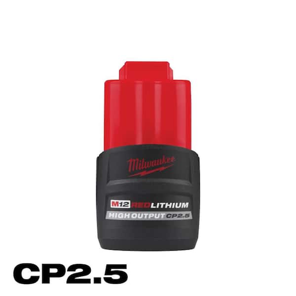 M12 12V Lithium-Ion CP High Output 2.5 Ah Battery Pack