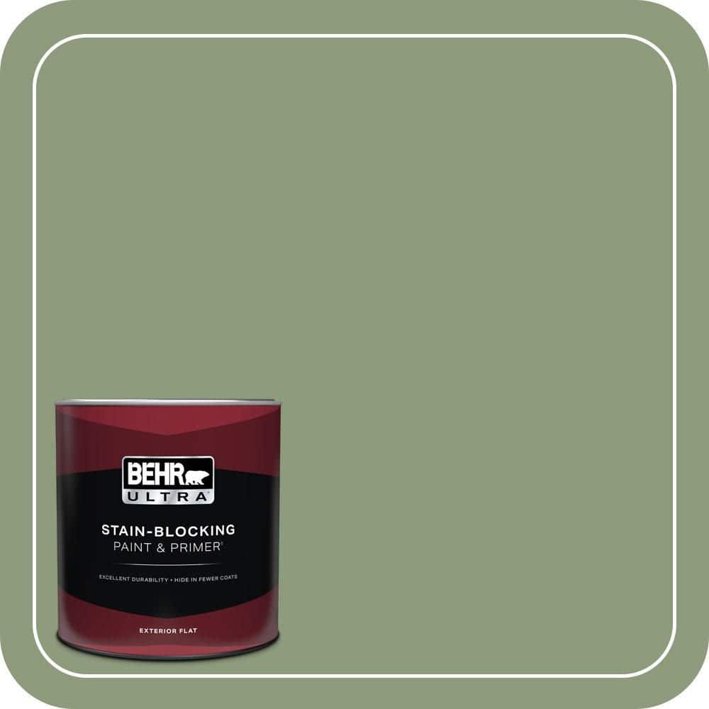 1 qt. #ICC-76 Herbal Scent Flat Exterior Paint & Primer price history on PriceWatchPro