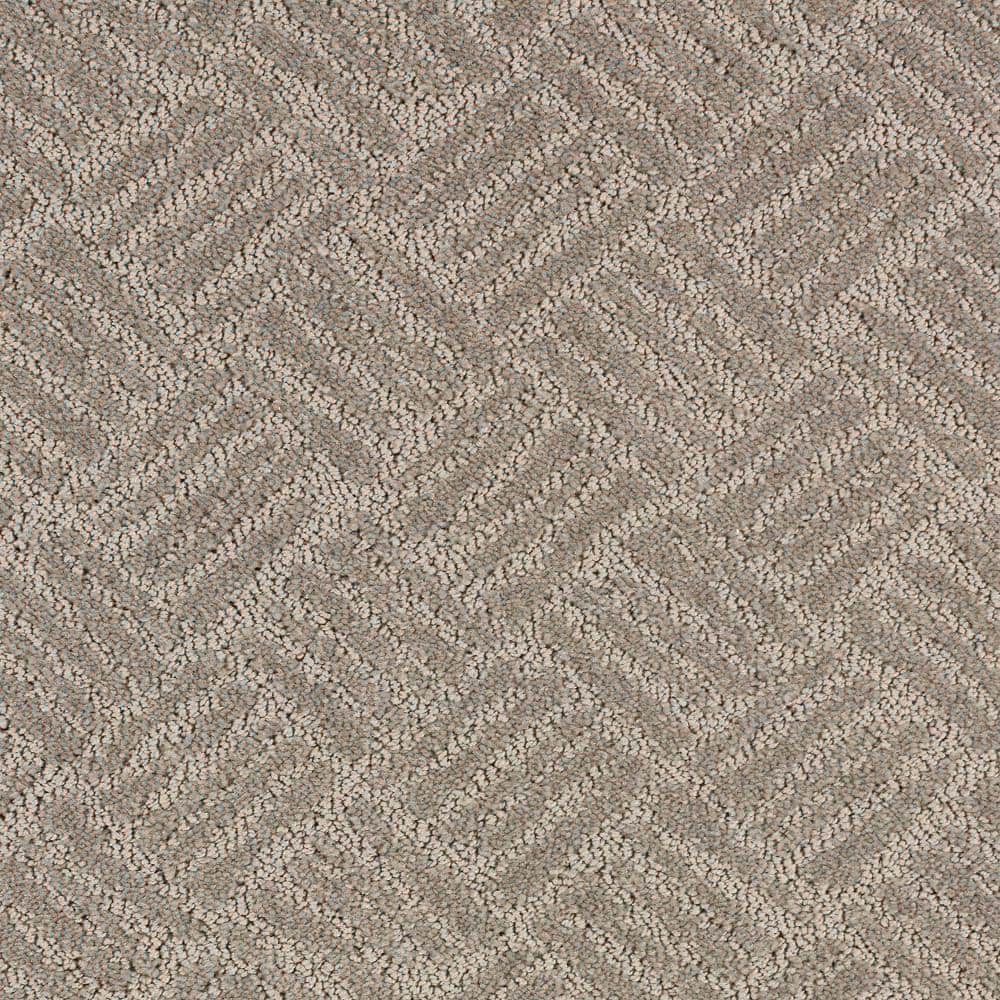 8 in. x 8 in. Pattern Carpet Sample - Embers Aloft -Color Explorer