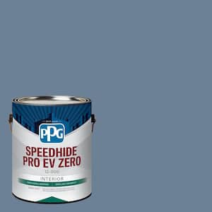 Speedhide Pro EV Zero 1 gal. PPG1163-5 Silver Blueberry Semi-Gloss Interior Paint