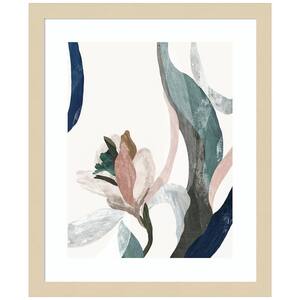 "Floral Arabesque II" by PI Studio 1-Piece Framed Giclee Country Art Print 17 in. x 14 in.