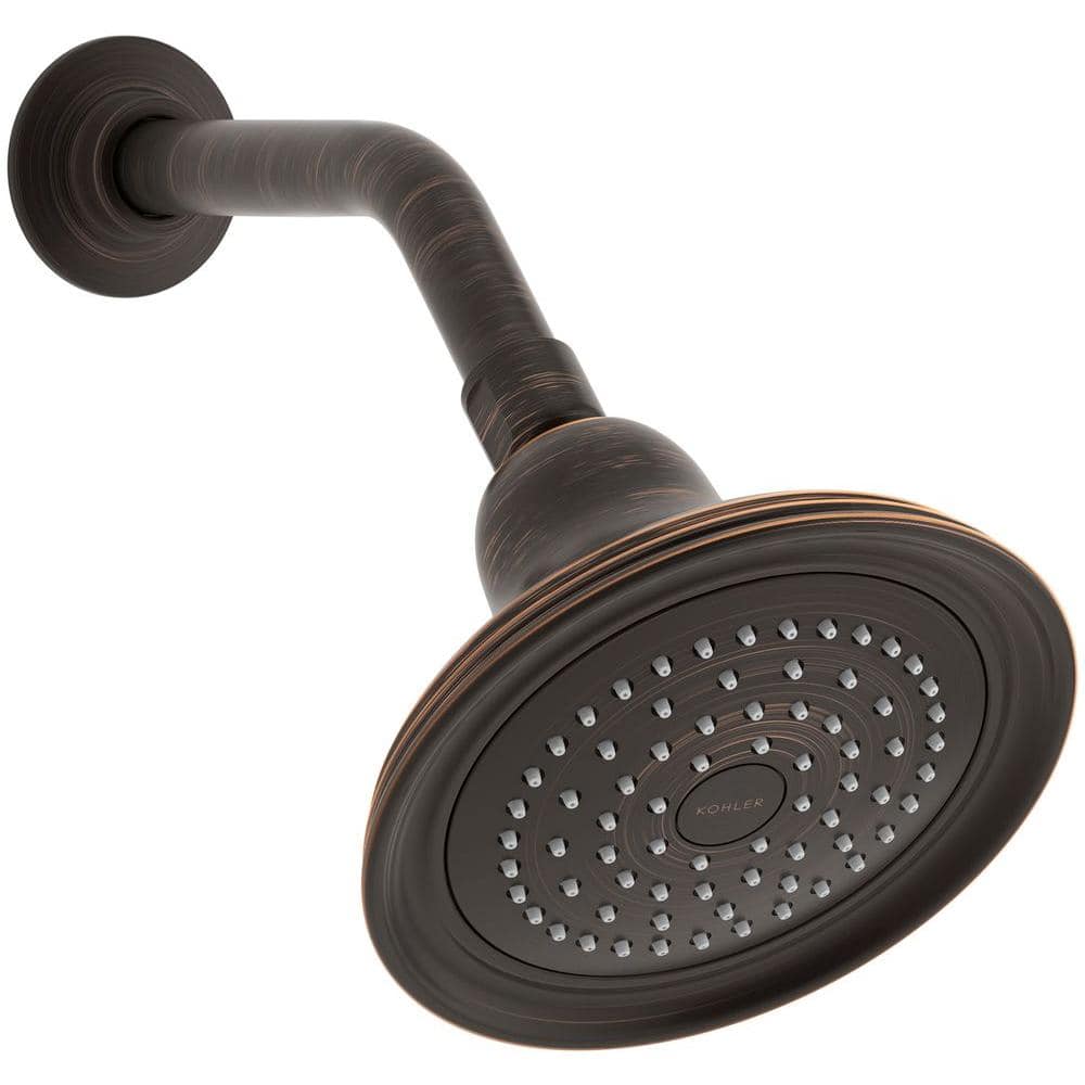 UPC 885612072603 product image for Devonshire 1- -Spray Patterns 5.9 in. Single Wall Mount Fixed Shower Head in Oil | upcitemdb.com