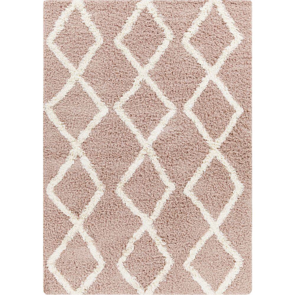 Artistic Weavers Urban Shag Mauve Modern 5 ft. x 7 ft. Indoor Area Rug