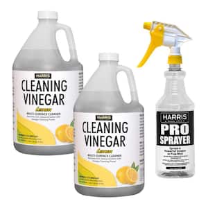 128 oz. Vinegar All Purpose Cleaner Lemon and 32 oz. Spray Bottle Value Pack (2-Pack)