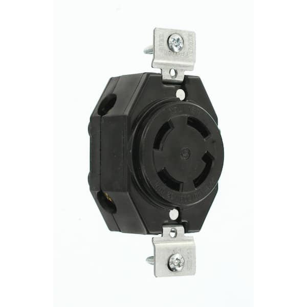 Leviton 3430 Locking Receptacle-4W30A250V/600V