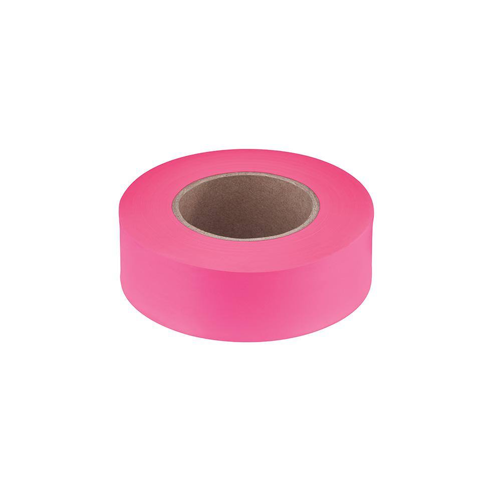 Empire GloPink, 200 Ft. Flagging Tape 77003 The Home Depot