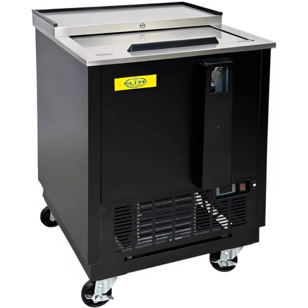 26.5 in. 4.1 cu. ft. Commercial Beer Bottle Cooler Refrigerator EBC25 Black