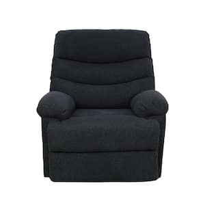Anthony II Blue Gray Fabric Standard (No Motion) Recliner