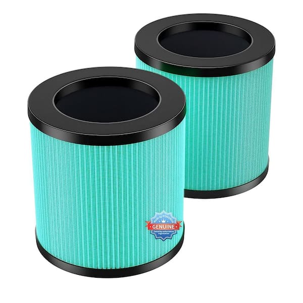 Pet Care Replacement Filters; 4-Stage HEPA + Activated Carbon; MJ002H Series (2 Pack)