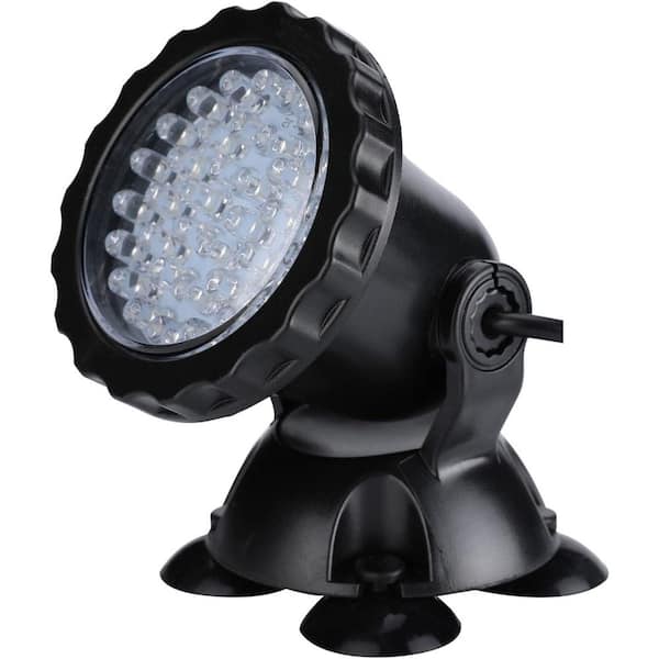 Underwater Pond Fountain Light 3.5W Color Changing Submersible Spotlight with 36-LED Waterproof IP68 for Garden Aquarium