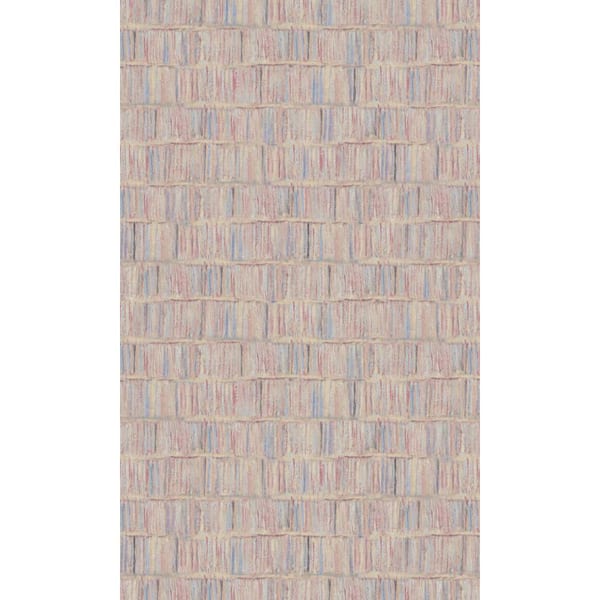 Walls Republic Pink Geometric Brushstrokes Tiles Printed Non-Woven Paper Paste the Wall Textured Wallpaper 57 sq. ft.