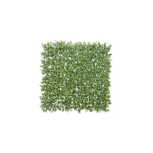 20 in. x 20 in. Myrtle Artificial Hedge Greenery Panels (6-Piece)