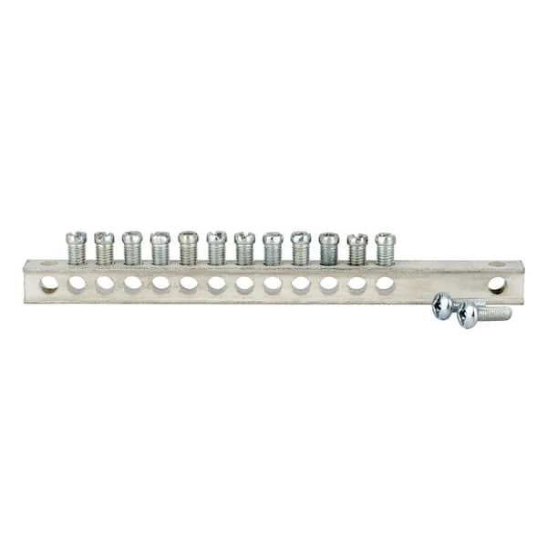 GE PowerMark Gold 12-Hole Grounding Bar Kit