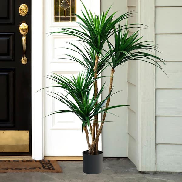 Pure Garden 51 in. Tropical Yucana Artificial Tree
