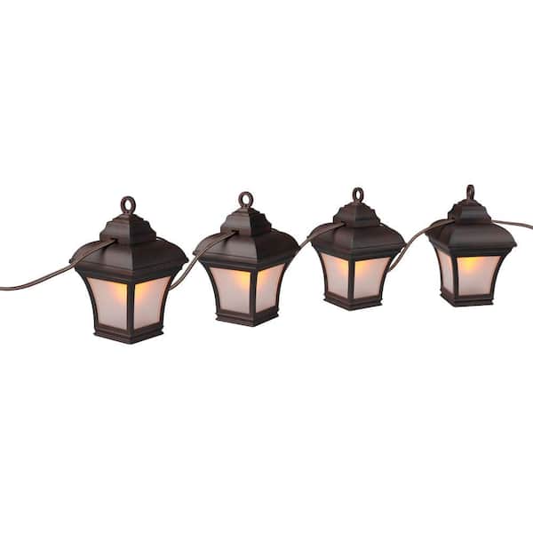 Lighting Map. Plan Hampton Bay Altina String Lanterns HB1004BZ - The Home Depot