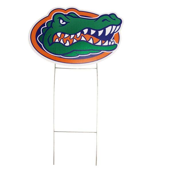 Unbranded 43 in. University of Florida Yard Sign Logo with Stake