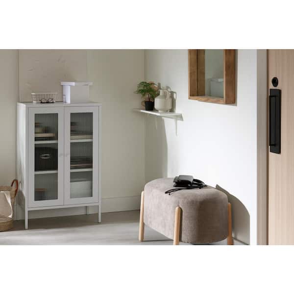 South Shore Kodali White 25.5 in. Storage Cabinets