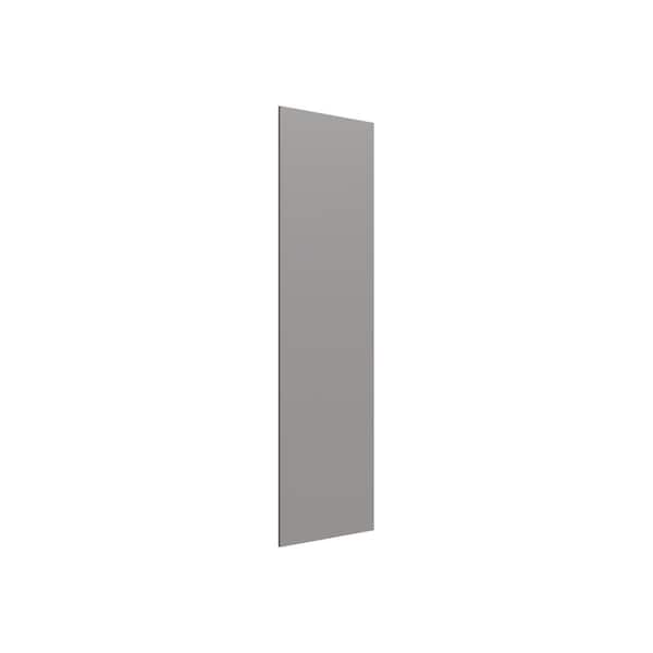 NewAge Products 0.71 in. x 90.1 in. x 13.9 in. Extended Fridge Side End Panel in Gray