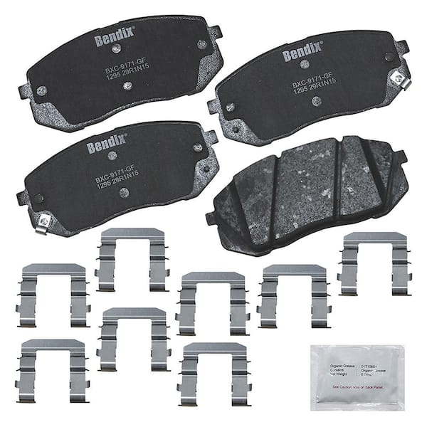 Bendix Premium Copper Free Disc Brake Pad Set 1999-2004 Jeep Grand Cherokee 4.0L 4.7L