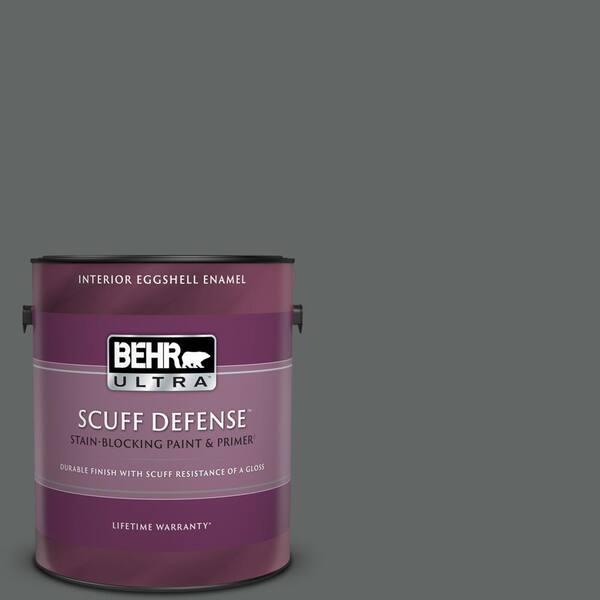 BEHR ULTRA 1 gal. Home Decorators Collection #HDC-MD-28 Cordite Extra Durable Eggshell Enamel Interior Paint & Primer