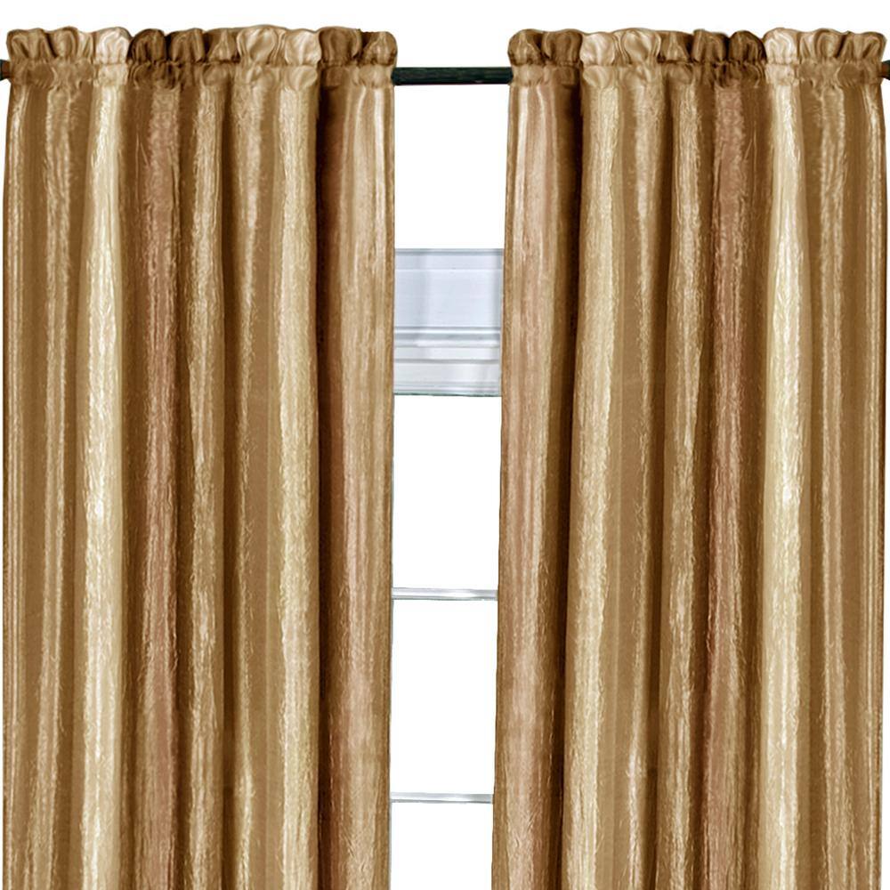 Ombre Sandstone Light-Filtering Polyester Window Panel 50" x 84"