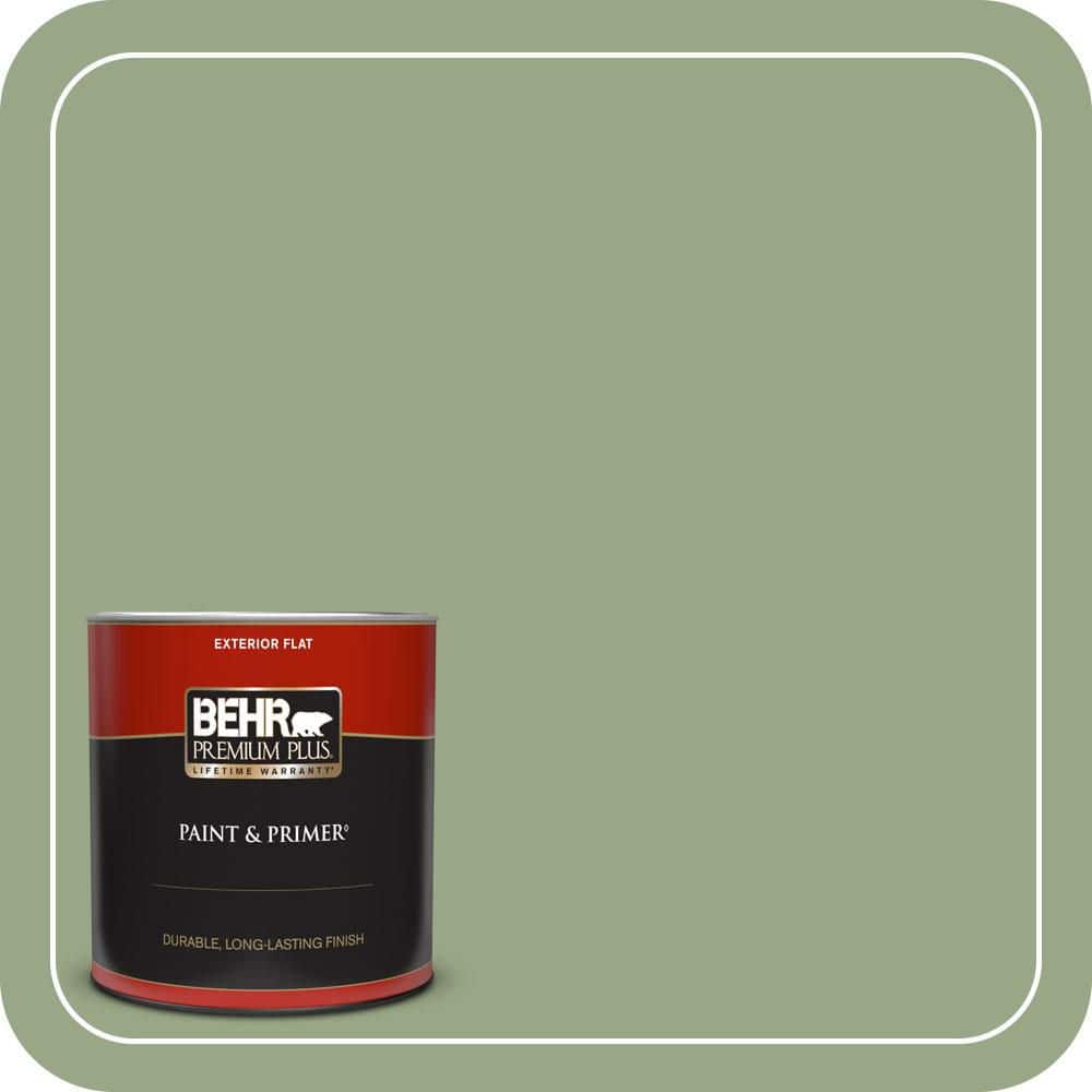 1 qt. #MQ6-51 Fern Leaf Flat Exterior Paint & Primer price history on PriceWatchPro
