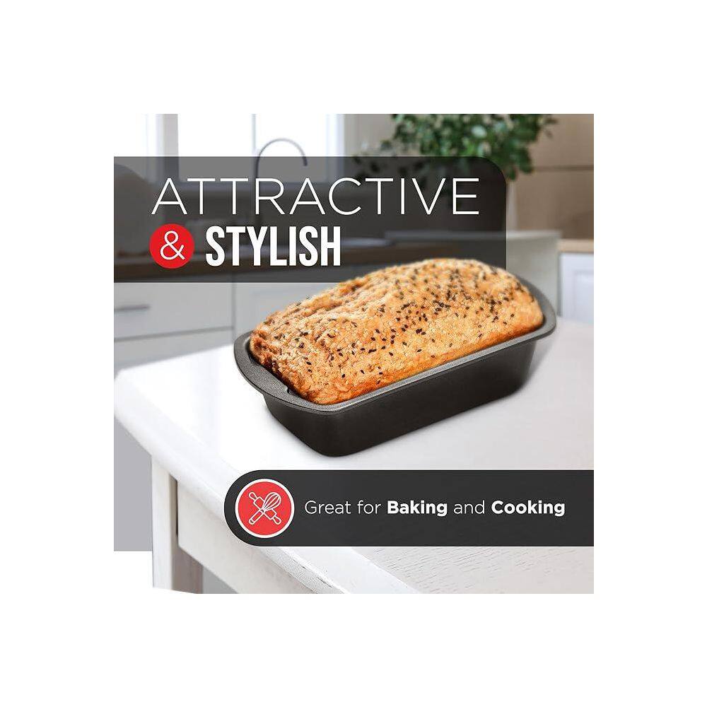 BakkenMaster Swiss Loaf Pan Set 4-Pack BKLOAF4