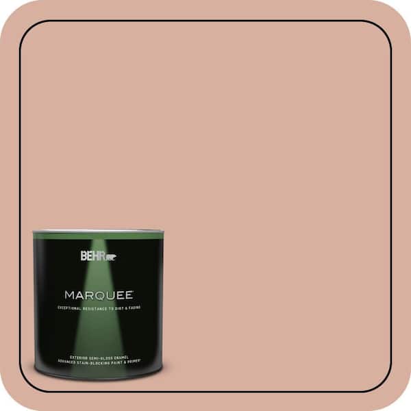 BEHR MARQUEE 1 qt. #S180-3 Flowerpot Semi-Gloss Enamel Exterior Paint & Primer